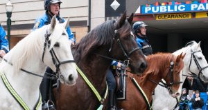Mounted Unit: police officers on horses