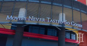 Movie Tavern: "movies never tasted so good" on a theater